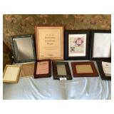 Miscellaneous size photo frames