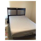 Full size Modern bed frame with usb a