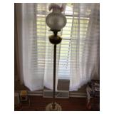 5ft floor lamp brass