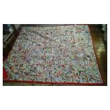 Homemade quilt - some tears - hand and machine