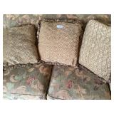 4 couch pillows (one not shown)