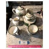 Vintage Ceramic Tea Set