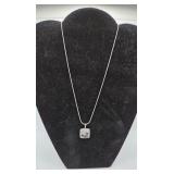 Disney Sterling Pendant & Chain- Marked- 8.8 Grams