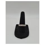 Sterling 925 Ring w CZ Stones- 4 Grams