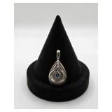 Sajen Sterling 925 Tear Drop Pendant- 13.5 Grams