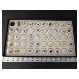 Collection of Gemstones  - 49 cases containing