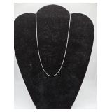 14K White Gold Chain- .7 Grams  - 8.5' long