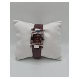 Dufonte Luican Picard Watch - Burgundy Band