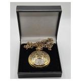 Disney Railroad Pocket Watch marked Orlando Tokyo