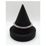 Sterling 925 Bracelet w Stones- 18.9 Grams