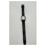 Ecclissi Sterling Silver & Genuine Diamonds Watch