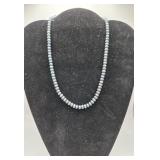 Peacock Died Pearls with Sterling 925 Clasp - 8'