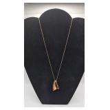 Sterling 925 Goldwash Necklace & Pendant