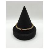 Sterling 925 Goldwash Bracelet- 13.5 Grams