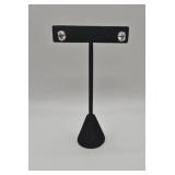 Sterling 925 Solitaire Earrings