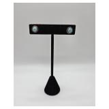 Sterling 925 Earrings w Turquoise Stones