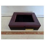 Velvet Lined Jewelry Case- Missing Glass Top