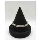 Sterling 925 Bracelet- 12.2 Grams- 7'