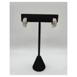 Pair of Joan Rivers Earrings- Small Hoops