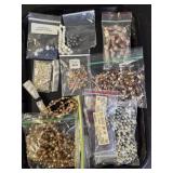 Qty of Jewelry making Beads and Clasps