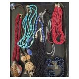 Costume Jewelry  - (8) Beaded Necklaces
