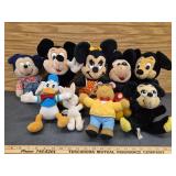 Quantity Vintage Stuffed Animals- Including
