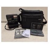 Polaroid One Step Flash Camera in Case