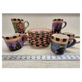 Lilian Vernon Halloween Dishes - (8) Plates (7)