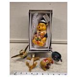 Vtg Winnie the Pooh Ornaments by Walt Disney made