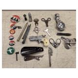 Men's Trinkets including Cap Gun, Bottle Opener,