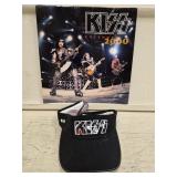 Kiss Hat and 2000 Kiss Calendar