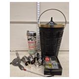 MCM Plastic Ice Bucket and Shot Tops