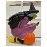 Witch on Pumpkin Blowmold, Union Products Inc.  -