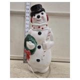 Small Snowman Blowmold  - Empire 1988  - 14' tall