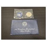 1972 Eisenhower Uncirculated Silver Dollar