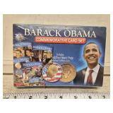 Unopened Barack Obama Commerative Card Set