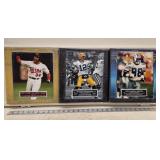 Aaron Rodgers, Michael Irvin and Kirby Puckett