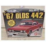 1967 Okds 442 Car Model in Box  - as Found