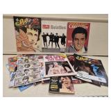 Elvis and Beatles Magazines and Ephemera