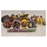 Vtg Thanksgiving Decor- Salt and Peppers,