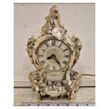 Seashell Vomit Mantle Clock