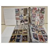 (2) Binders with Baseball and Basketball Trading