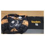 Pittsburgh Steelers Coat size 5XL and T-shirt