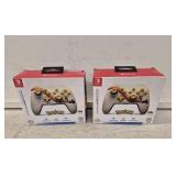 Pair of Pokï¿½mon Nintendo Switch Controller- NIB
