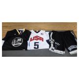 (2) NBA Brooke's Jerseys and Shorts - Size XXL