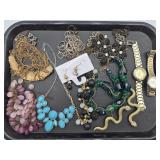 Costume Jewelry  - Snakes, Watches and Necklaces