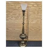 Vtg Brass Lamp - 36' tall