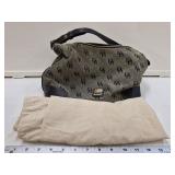 Dooney &Brouke Cloth Purse - Black and Red
