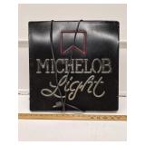 Vtg Michelob Light Sign - only partial lighting