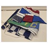 (8) Nylon Boat Flags
